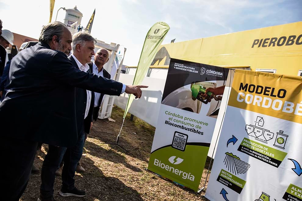 En Agroactiva, Provincia expuso el Modelo Cordobés de Producción de Bioenergías