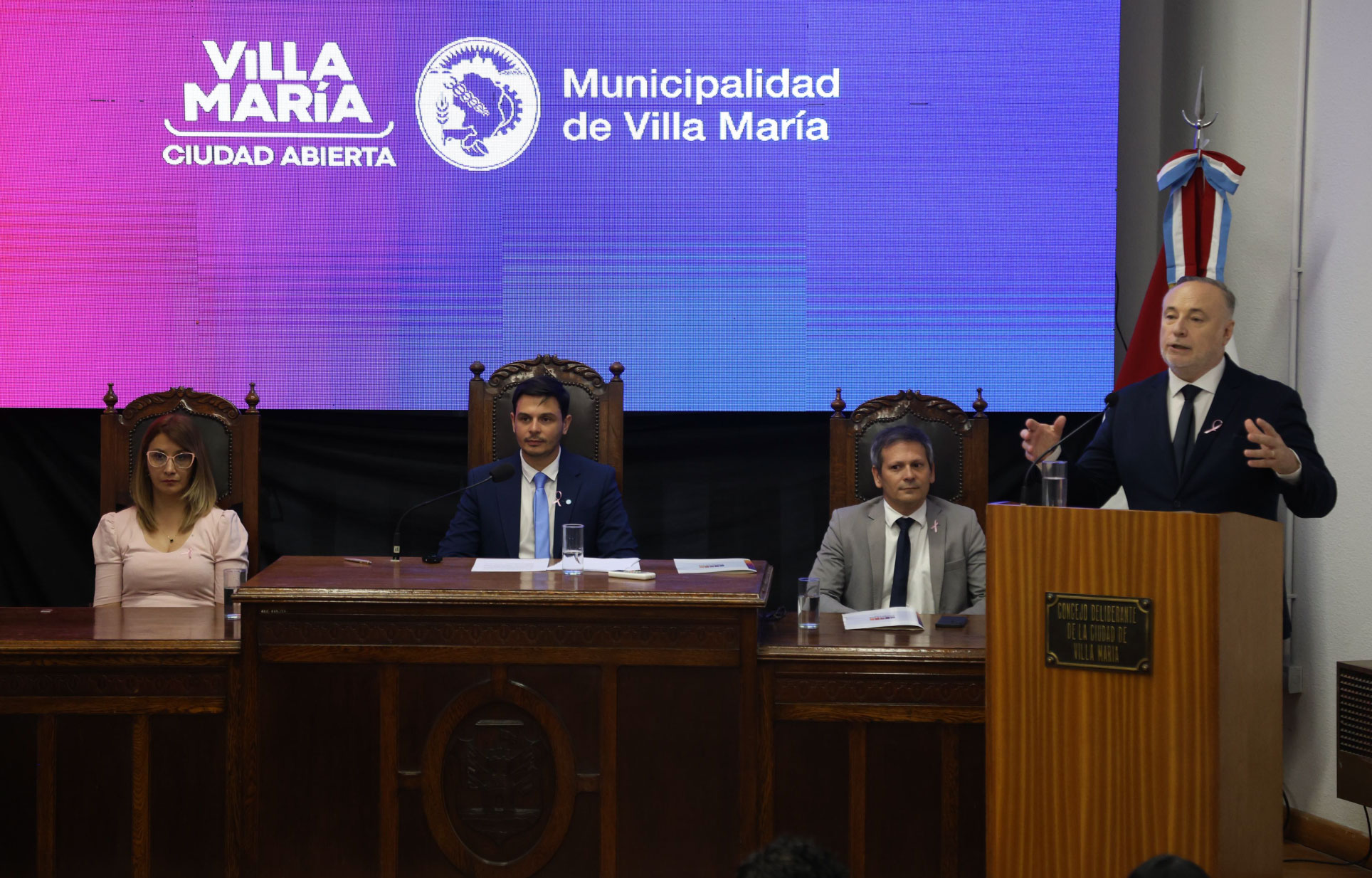 Accastello afirmó que el Municipio “está en equilibrio fiscal”