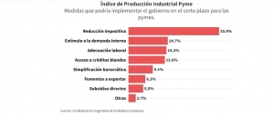 La industria pyme cayó 19% anual en mayo