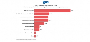 Fuerte baja: la industria pyme cayó 20,4% anual en junio